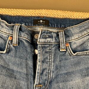 7 For All Mankind Light Blue Relaxed Jeans